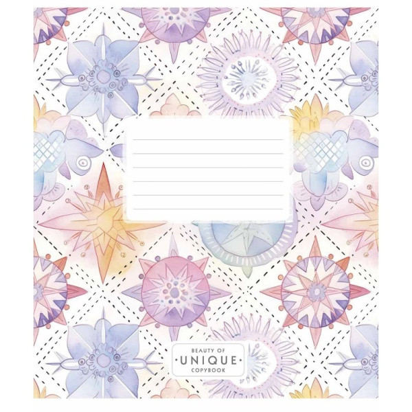 Зошит учнівський "Unique" 024-3372L-5 в лінію, 24 аркушів  (024-3372L-5)