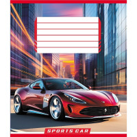 Зошит учнівський "На швидкості світла" 036-570250K-5 в клітинку, 36 аркушів (036-570250K-5)