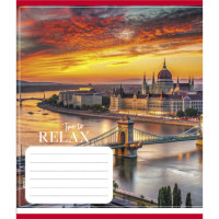 Тетрадь общая "Города в огнях" 096-630107K-1 в клетку, 96 листов (959063) (096-630107K-1)