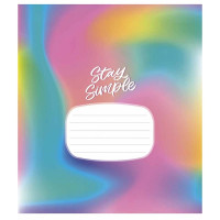 Зошит учнівський "Crazy rainbow" 024-3217L-2 в лінію, 24 аркушів (024-3217L-2)