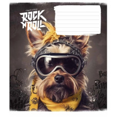 Тетрадь ученическая "Rock star" 012-3277L-4 в линию, 12 листов(012-3277L-4)