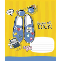 Тетрадь ученическая "Lets go" 024-3236L-4 в линию, 24 листов(024-3236L-4)