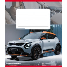 Зошит учнівський "Великі машини" 018-540062L-3 в лінію, 18 аркушів  (018-540062L-3)