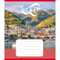 Тетрадь ученическая "Гоу" 036-580075L-4 в линию, 36 листов (036-580075L-4)