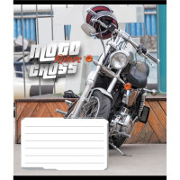 Тетрадь общая "Мото" 048-600216L-2 в линию, 48 листов (048-600216L-2)