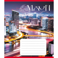 Зошит загальний "Місяць" 060-610055K-2 в клітинку, 60 аркушів (959061) (060-610055K-2)