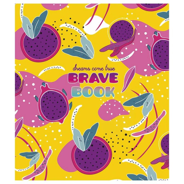 Зошит учнівський "Brave book" 024-3022L-3 у лінію, 24 аркушів (024-3022L-3)