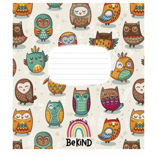 Зошит учнівський "Be kind" 012-3130L-2 у лінію 12 аркушів