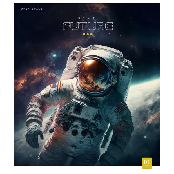 Зошит загальний "Open space" 048-3259K-1 в клітинку на 48 аркушів