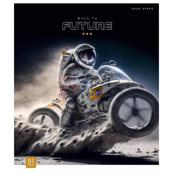 Зошит загальний "Open space" 048-3259K-3 в клітинку на 48 аркушів