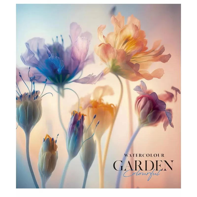 Зошит загальний "Macro garden" 048-3247K-1 в клітинку на 48 аркушів
