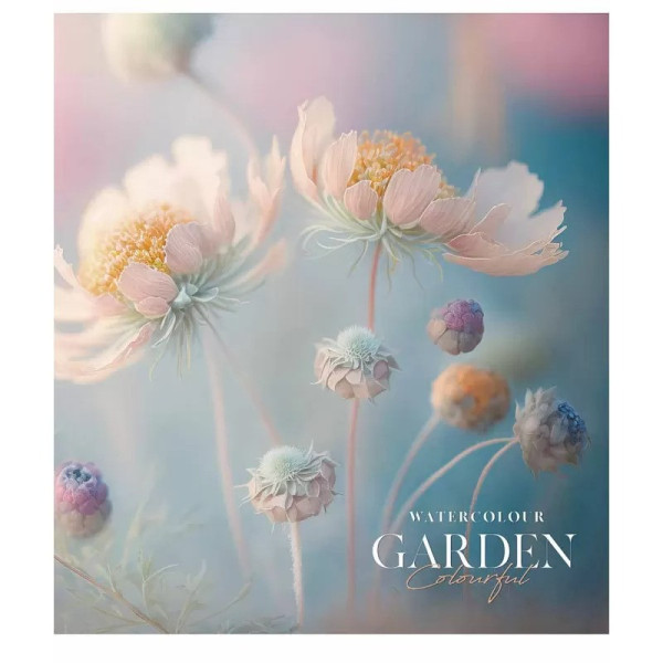 Зошит загальний "Macro garden" 048-3247K-5 в клітинку на 48 аркушів