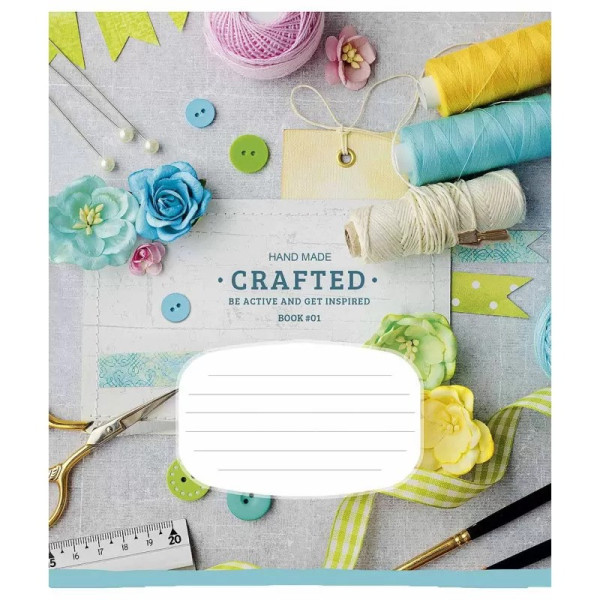 Зошит учнівський Hand made Crafted 024-3229L-3 у лінію на 24 аркуші