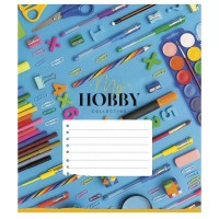 Зошит учнівський "My hobby" 018-3215K-1 в клітинку на 18 аркушів