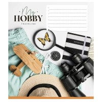 Зошит учнівський "My hobby" 018-3215K-5 в клітинку на 18 аркушів
