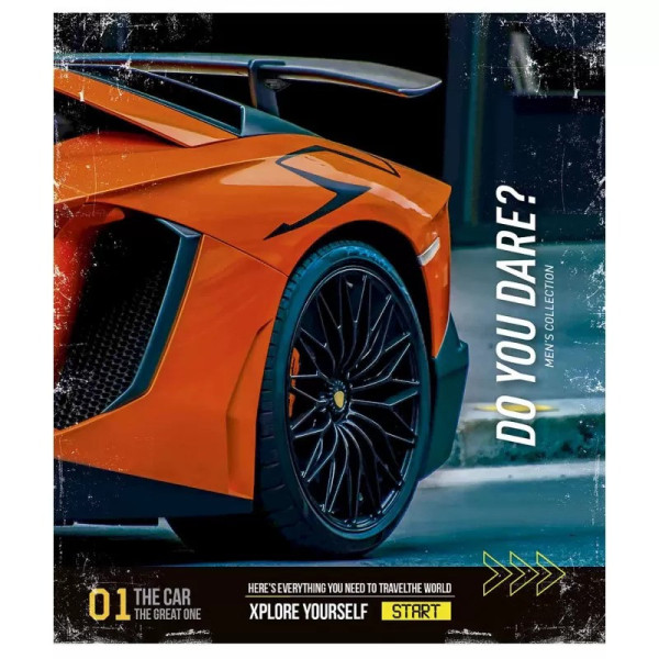 Зошит учнівський "Do you dare?" 036-3111K-1 у клітинку на 36 аркушів