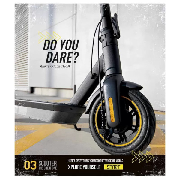 Зошит учнівський "Do you dare?" 036-3111K-4 у клітинку на 36 аркушів