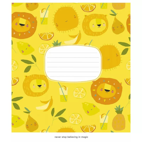 Зошит учнівський "Bright life" 012-3101K-1 у клітинку на 12 аркушів