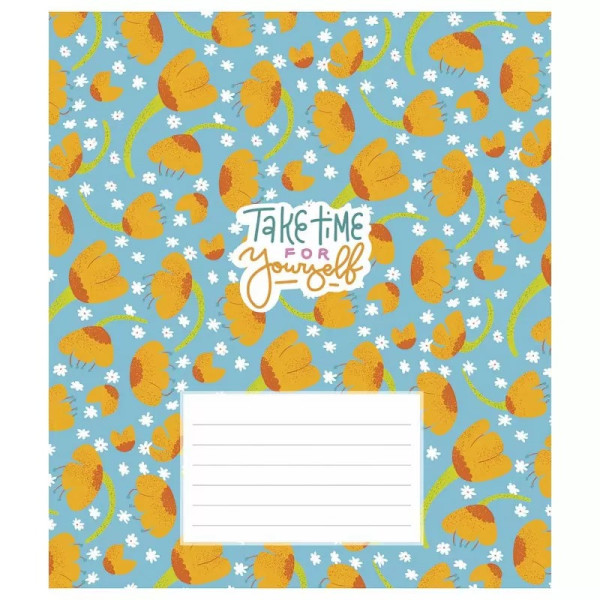 Зошит учнівський "Love yourself" 018-3209K-1 в клітинку, 18 аркушів