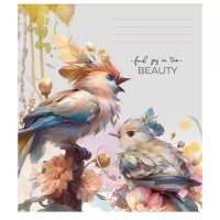 Зошит загальний "Beauty" 036-3268L-1 у лінію, 36 аркушів