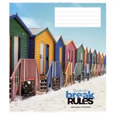 Зошит загальний "Break the rules" 036-3220L-5 у лінію, 36 аркушів