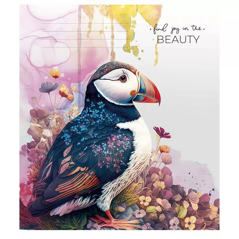 Зошит загальний "Beauty" 036-3268L-3 у лінію, 36 аркушів