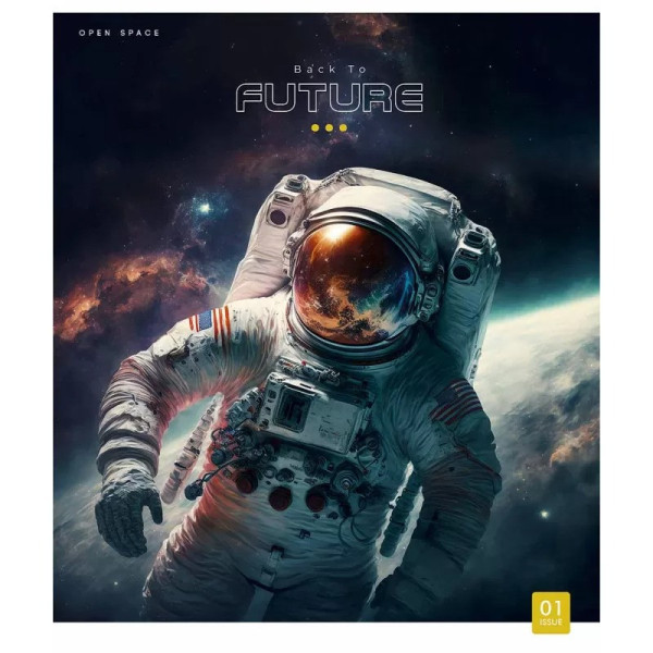 Зошит загальний "Open space" 048-3259L-1 у лінію, 48 аркушів