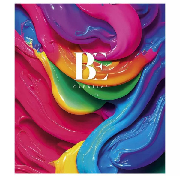 Зошит загальний "Be creative" 096-3240K-3 в клітинку, 96 аркушів