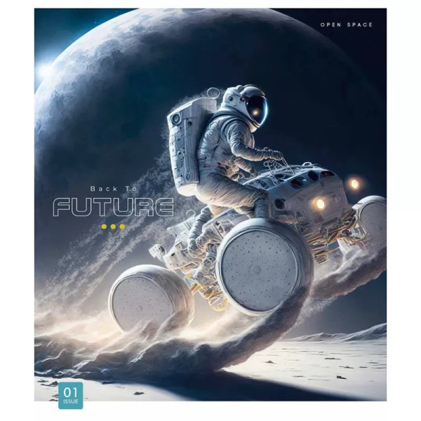 Зошит загальний "Open space" 096-3259L-5 в лінію, 96 аркушів