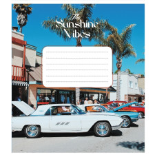 Тетрадь ученическая "Ретро авто" 024-550139K-5 в клеточку, 24 листа(024-550139K-5)