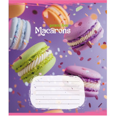 Зошит загальний "Макаруни" 048-590197K-5 в клітинку, 48 аркушів (048-590197K-5)