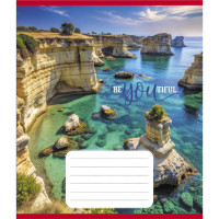 Зошит учнівський "Краса природи" 012-500301K-4 в клітинку, 12 аркушів (959050) (012-500301K-4)