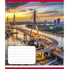 Зошит загальний "Міста в вогнях" 096-630107K-5 в клітинку, 96 аркушів (959063) (096-630107K-5)