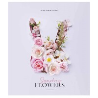 Зошит загальний "Flowers" 036-3255K-2 в клітинку 36 аркушів