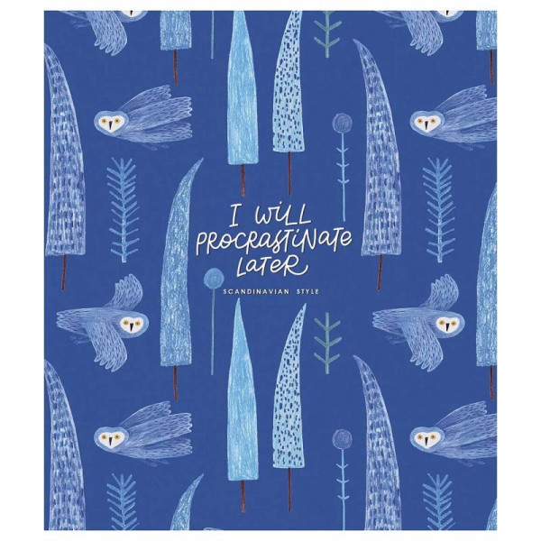 Зошит загальний "I will procrastinate later" 036-3200L-4 в лінію 36 аркушів