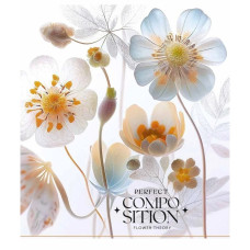 Зошит загальний "Perfect composition" 096-3278L-5 в клітинку, 96 аркушів (096-3278L-5)