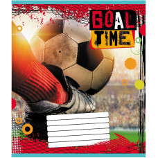 Тетрадь ученическая "Мяч" 012-510027C-3 в косую линию, 12 листов(012-510027C-3)