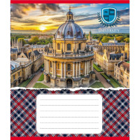 Зошит загальний "Університети" 048-590258K-1 в клітинку, 48 аркушів (048-590258K-1)