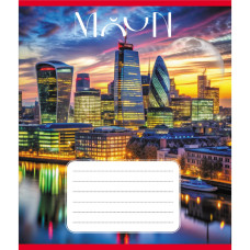 Зошит загальний "Місяць" 060-610055K-3 в клітинку, 60 аркушів (959061) (060-610055K-3)