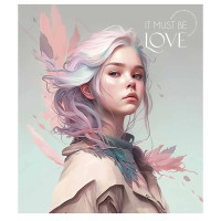 Зошит загальний "It must be love" 036-3290K-3 в клітинку, 36 аркушів (036-3290K-3)