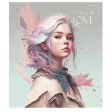 Зошит загальний "It must be love" 036-3290K-3 в клітинку, 36 аркушів (036-3290K-3)