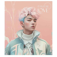 Зошит загальний "It must be love" 036-3290K-4 в клітинку, 36 аркушів (036-3290K-4)