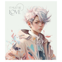 Зошит загальний "It must be love" 036-3290K-5 в клітинку, 36 аркушів (036-3290K-5)