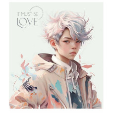 Зошит загальний "It must be love" 036-3290K-5 в клітинку, 36 аркушів (036-3290K-5)