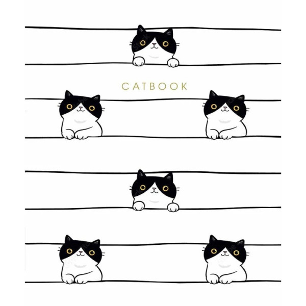 Зошит загальний "The kittens" 036-3353K-4 в клітинку, 36 аркушів (036-3353K-4)