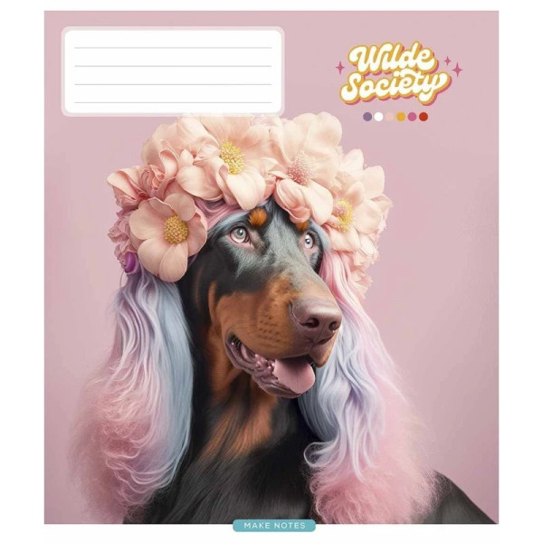 Зошит загальний "Wilder society" 036-3274L-2 у лінію, 36 аркушів (036-3274L-2)