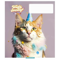 Зошит загальний "Wilder society" 036-3274L-4 у лінію, 36 аркушів (036-3274L-4)
