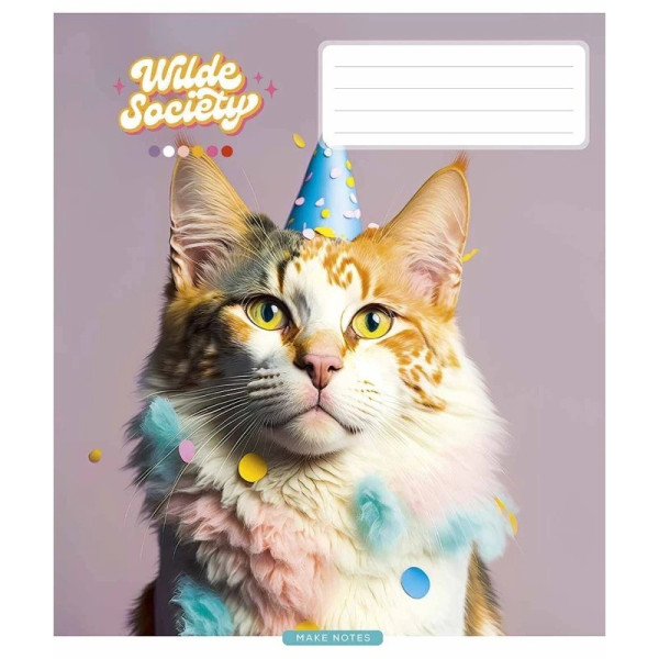 Зошит загальний "Wilder society" 036-3274L-4 у лінію, 36 аркушів (036-3274L-4)