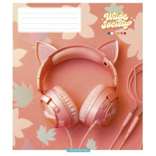 Зошит загальний "Wilder society" 036-3274L-5 у лінію, 36 аркушів (036-3274L-5)