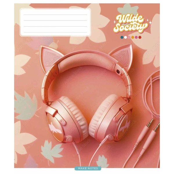 Зошит загальний "Wilder society" 036-3274L-5 у лінію, 36 аркушів (036-3274L-5)